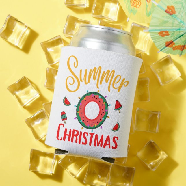 Summer Christmas July Can Cooler (In Situ Summer)