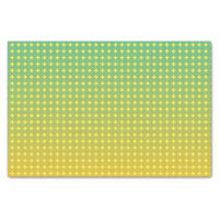 Summer Citrus Green and Orange Ombre Pattern Tissue Paper