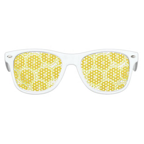 Summer Citrus Lemon Slices Kids Sunglasses