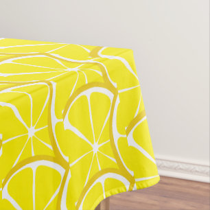 Summer Citrus Lemon Tablecloth