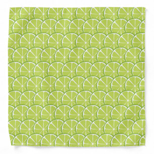 Summer Citrus Lime Bandanna #2