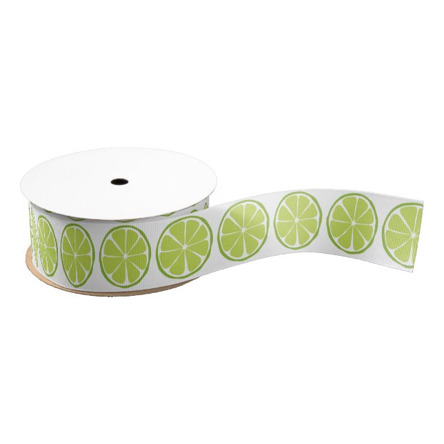 Summer Citrus Lime Ribbon (Spool)