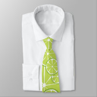 Summer Citrus Lime Tie