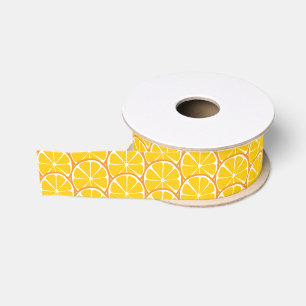 Summer Citrus Orange Slices Ribbon