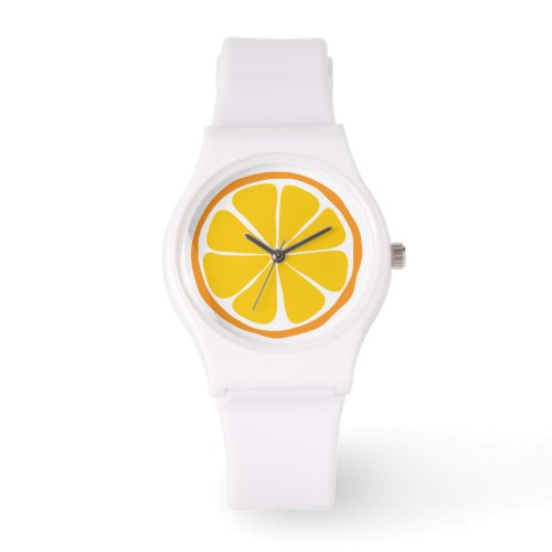 Summer Citrus Orange Watch
