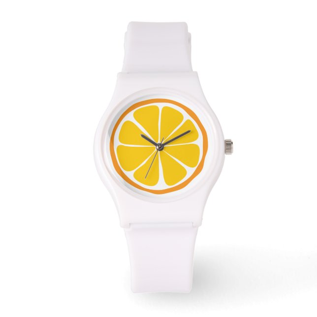 Summer Citrus Orange Watch (Front)