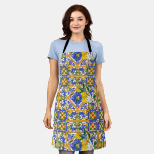 Summer,citrus,Sicilian,Mediterranean style,lemon,m Apron
