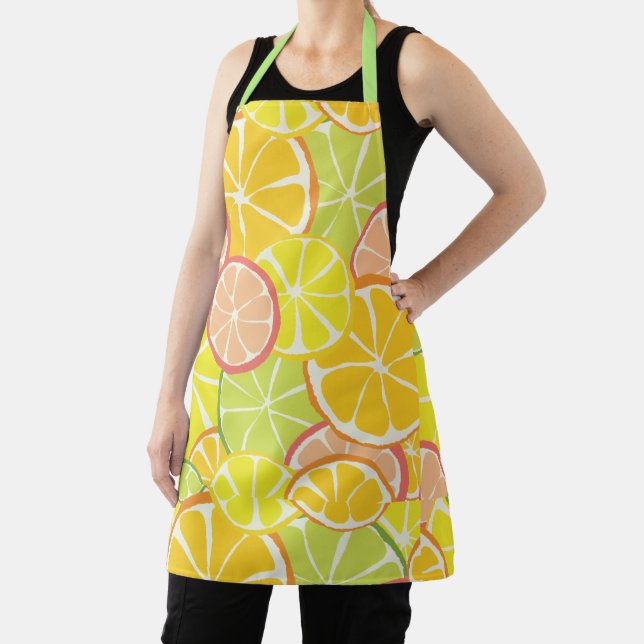 Summer Citrus Slice Apron (Insitu)