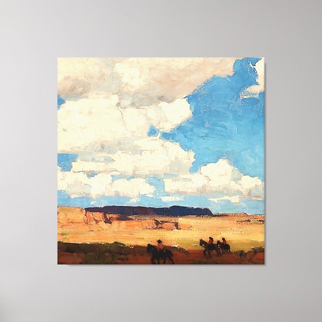“Summer Cloud” Western Art by Edgar Payne Canvas Print (Front)