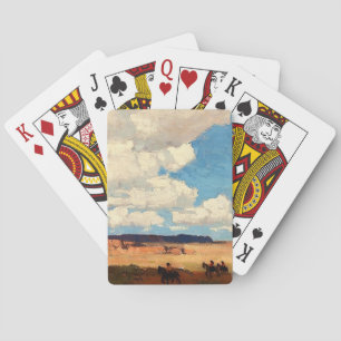 “Summer Cloud” Western Art by Edgar Payne Poker Cards
