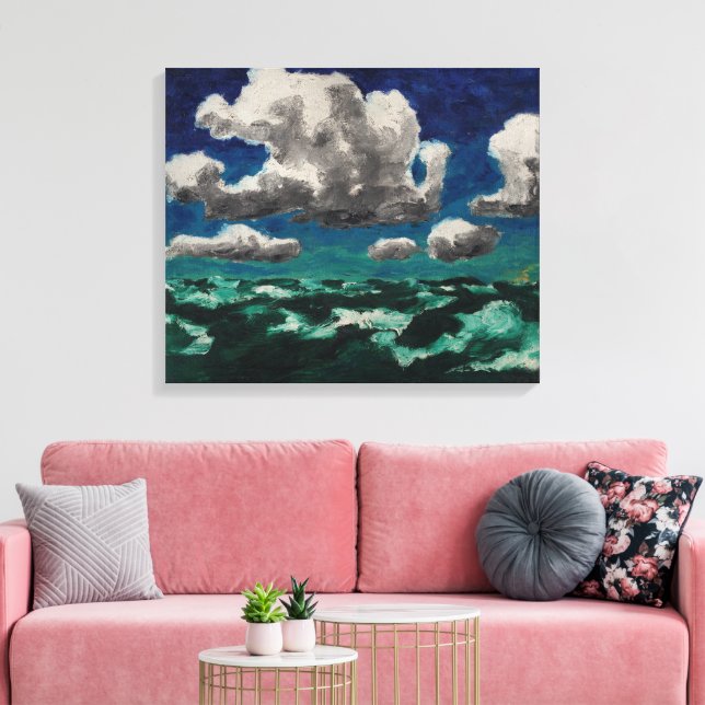 Summer Clouds | Emil Nolde | Canvas Print (Insitu(LivingRoom))