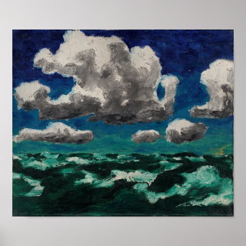 Summer Clouds  Emil Nolde  Poster