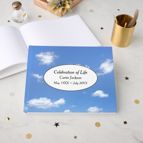 Summer Clouds In Sky for Memorial Service 