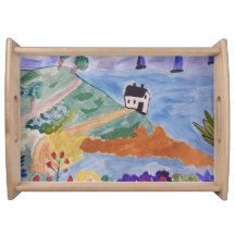 Summer Coast & Flowers Tray