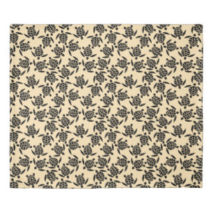 Summer coastal style repeating turtle pattern duvet cover