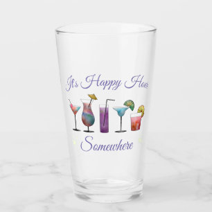 Summer Cocktails Happy Hour Somewhere Glass