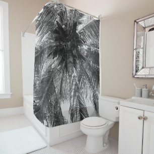 Summer Coconut Chill Palm 2 Shower Curtain