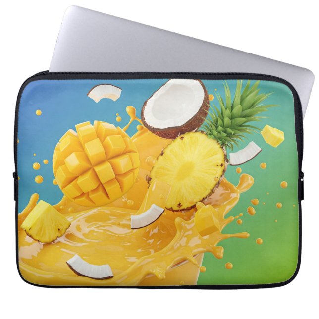  Summer Collection. Explosion of Flavor by Natasha Laptop Sleeve (Front)