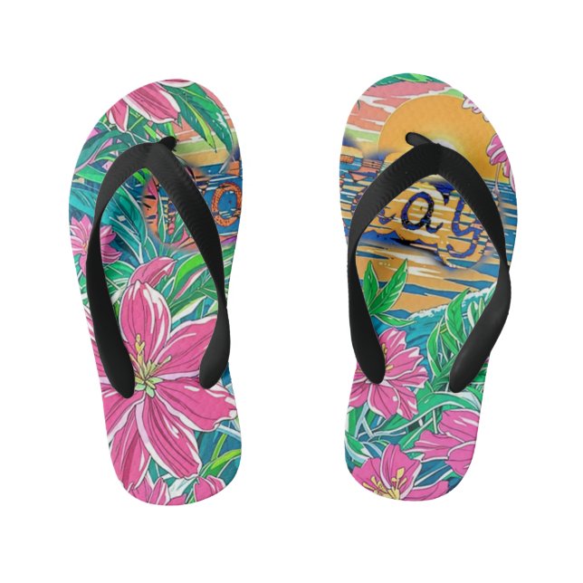 #Summer Collection Summer Essentials Kid's Flip Flops (Footbed)