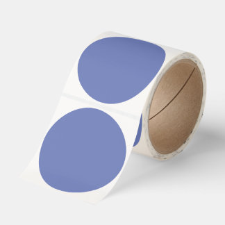 Summer Color Trend Moody Plum Classic Round Sticker