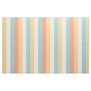Summer Color Vertical Stripes Pattern Fabric