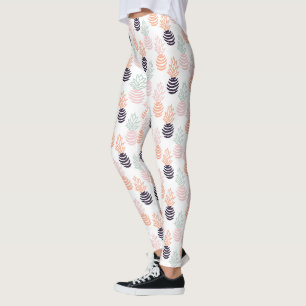 Summer colorful pineapple fruit pattern leggings