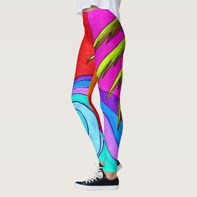 Summer Colors Leggings (Left)