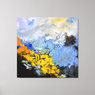 Summer colours canvas print