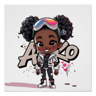 Summer Cool Joy ~ AiKo Kids Poster