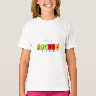 summer cool  white t shirt 