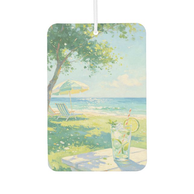 Summer Cooling Air Freshener (Front)
