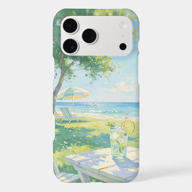 Summer Cooling Case-Mate iPhone Case (Back)