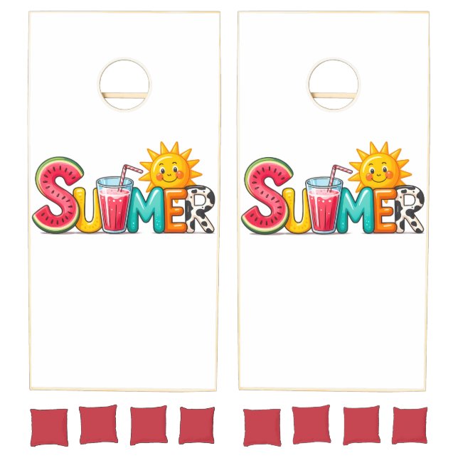 Summer  cornhole set (Set)