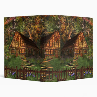 Summer Cottage 3 Ring Binder