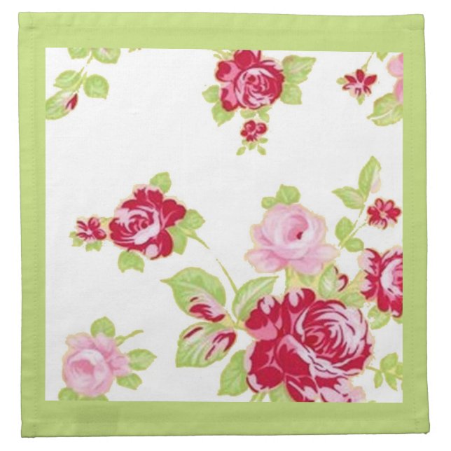 Summer Cottage Napkin (Front)