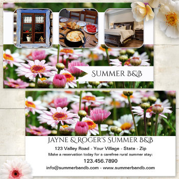 Summer Cottage Rental Or Bandb Business Card by sunnysites at Zazzle