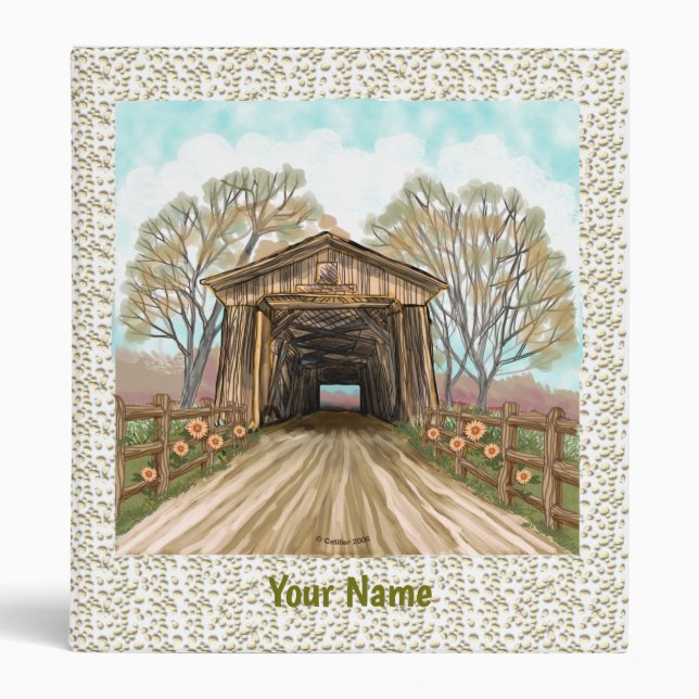 Summer Covered Bridge binder (Front)