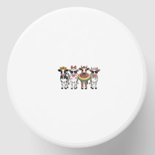 Summer Cows PNG, Beach Farm Mini Candle Favors