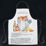 Summer Crawfish Boil | Recipe Heirloom Apron<br><div class="desc">Clambake, Lobster Bake, Lobster Boil, Crawfish Bake, Crawfish Boil, Low Country Boil, Fish Fry, and Oyster Roast all mean seafood yumminess. For a unique gift, make a batch of goodness right from one of grandma's treasured recipes, and gift along with a heirloom apron printed with the same recipe. Turn handwritten...</div>