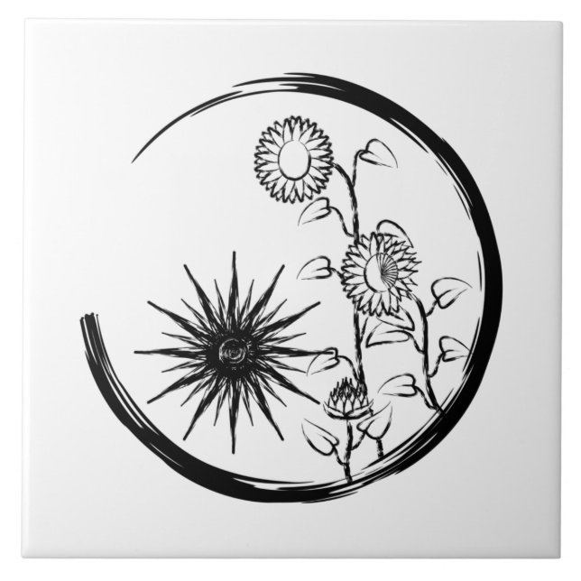 Summer Crest Ceramic Tile (Front)