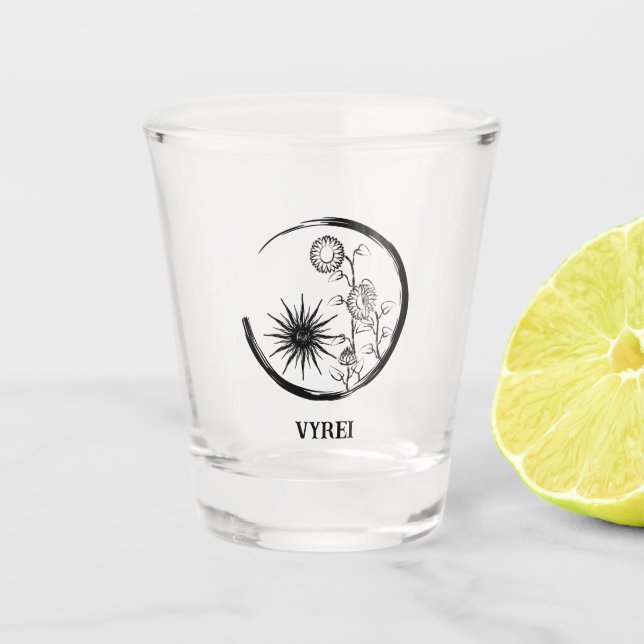 Summer Crest Shot Glass (Front)
