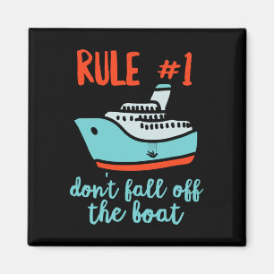 Summer Cruising Ship 2022 Trip Fun Don't Fall Off  Magnet