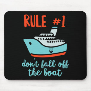 Summer Cruising Ship 2022 Trip Fun Don't Fall Off Mouse Pad
