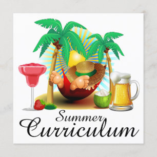 Summer Curriculum / Vacation / Retirement Party Invitation
