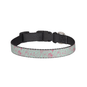 Summer cute floral pattern pet collar