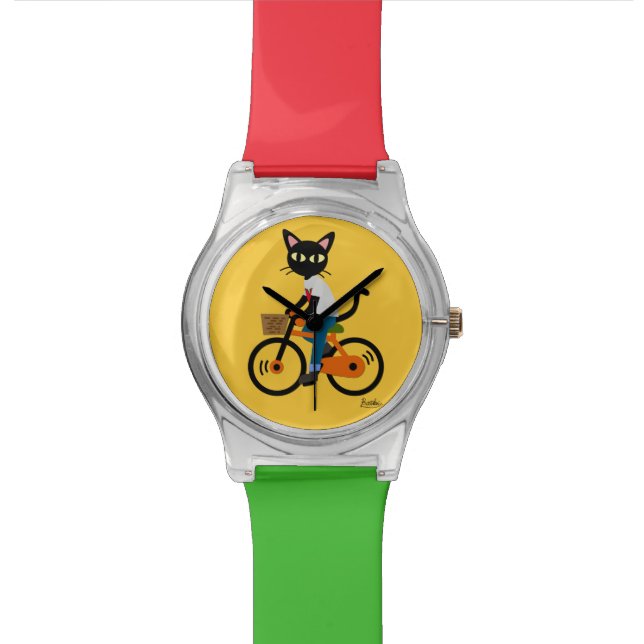 Summer cycling wristwatch (Close Up)