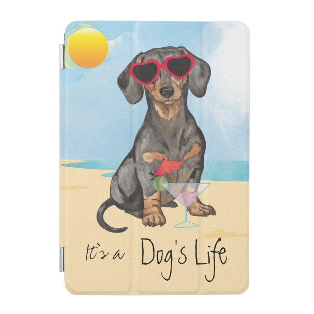 Summer Dachshund iPad Mini Cover (Front)