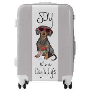 Dachshund Doxen Weiner Word Art Dog Owner Gift Carry Lightweight Large Capacity Portable Travel Luggage Trolley Bag Dachshund Doxen Weiner Word Art Dog Owner Gift Carry Lightweight Large Capacity Portable Travel Luggage Trolley Bag