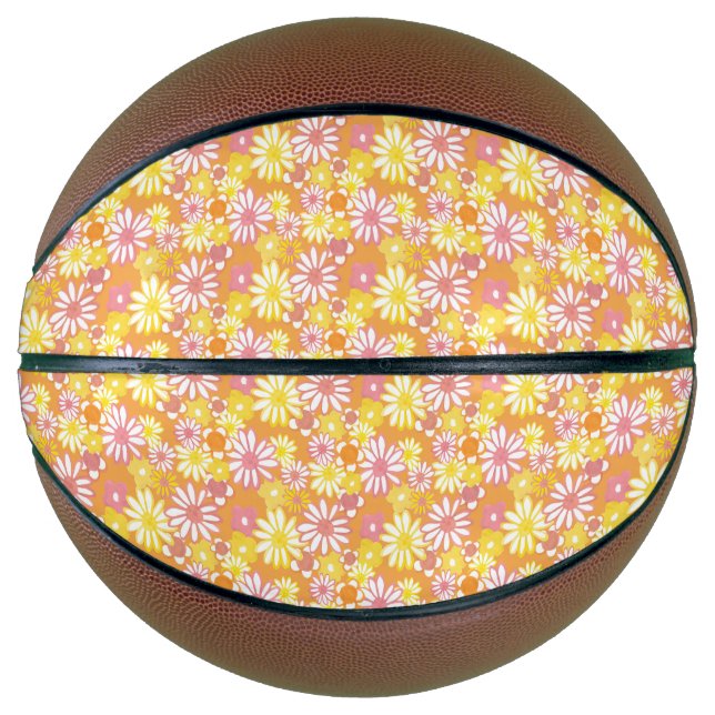 Summer Daisies Basketball (Front)