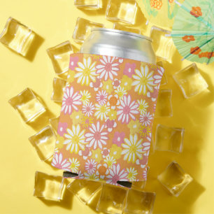Summer Daisies Cozy Can Cooler